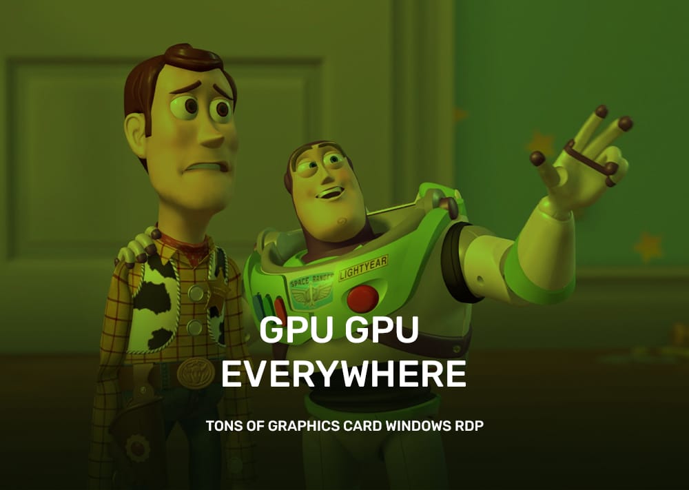 Virtual GPU Server For Rendering