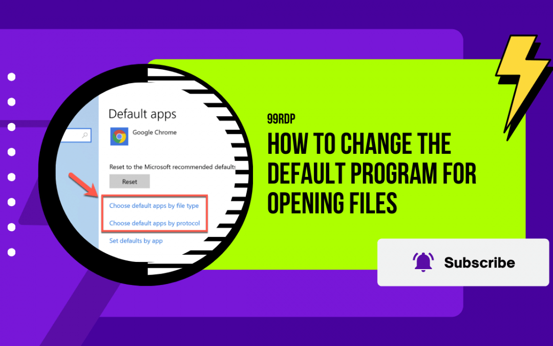How to Change the Default Program for Opening Files