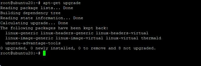 Ubuntu upgrade