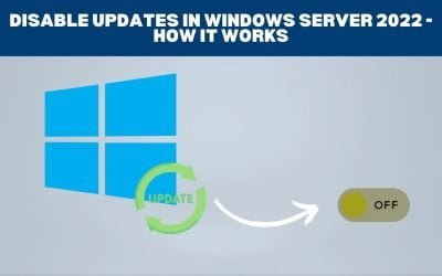 Disable updates in Windows Server 2022 – how it works