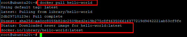 docker hello-world