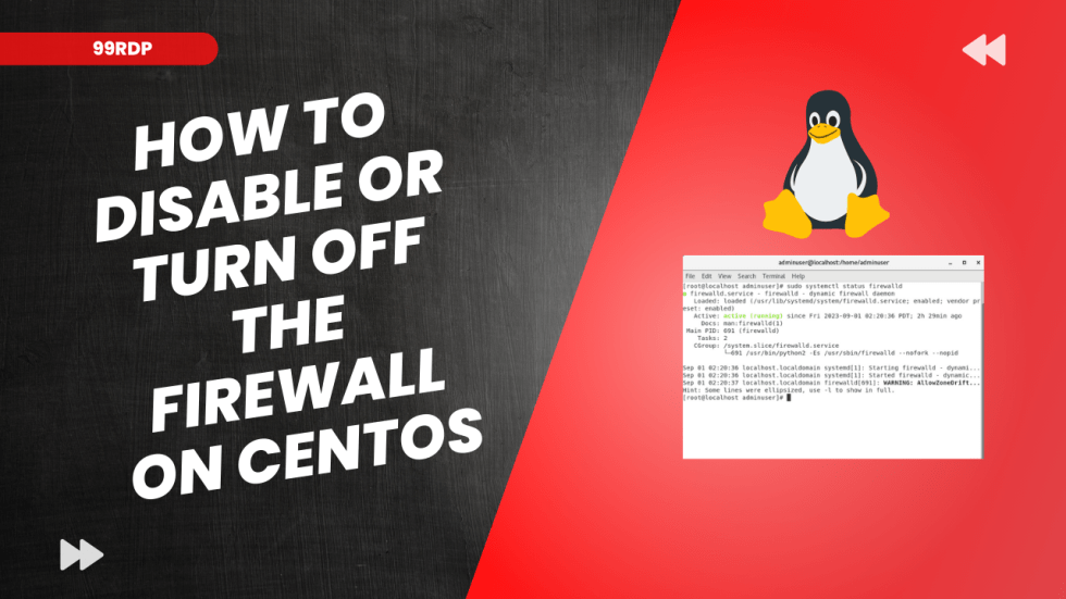 Turn Off Centos 7 Firewall