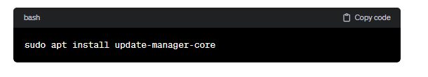 update-manager-core