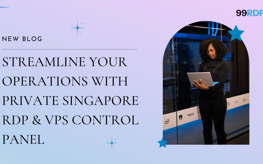 Streamline Your Operations with Private Singapore RDP & VPS Control Panel