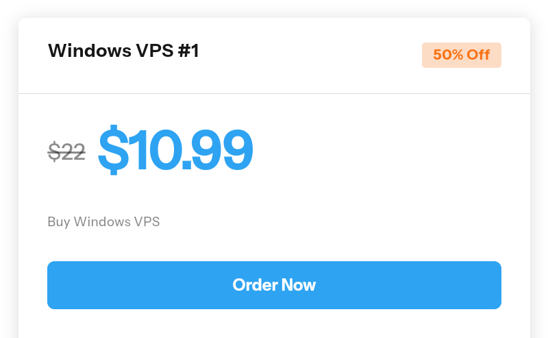 Windows vps