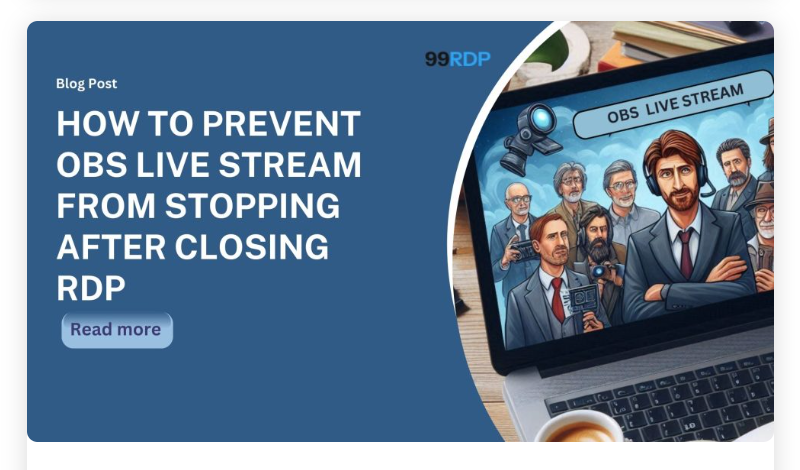 Prevent OBS LIVE STREAMING / Remote Desktop License 