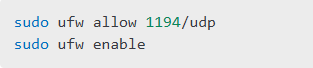 Configure Firewall Rules