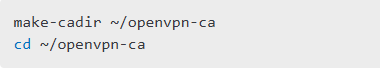 Copy the Easy-RSA template to a new directory
