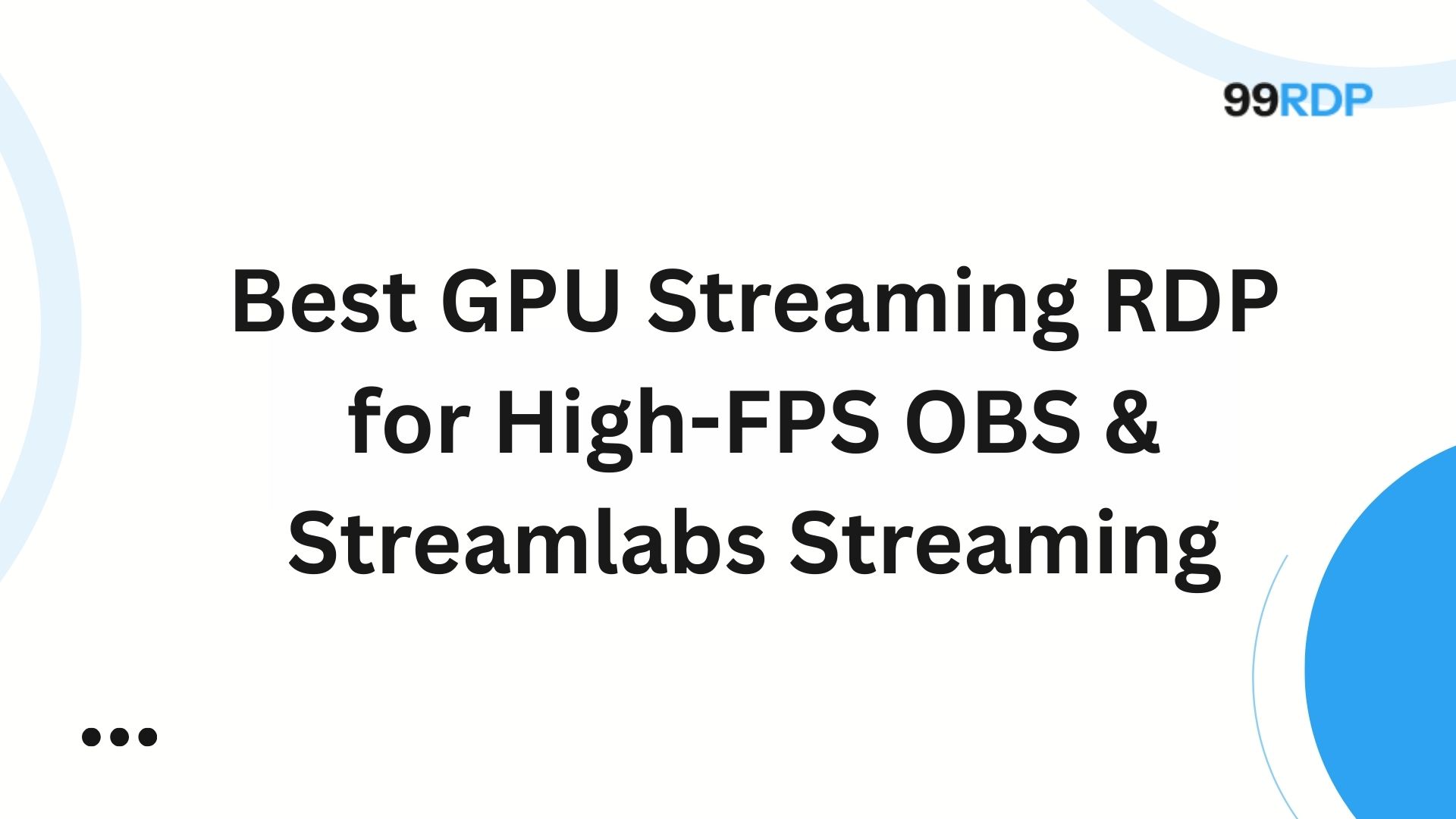 GPU STREAMING RDP 