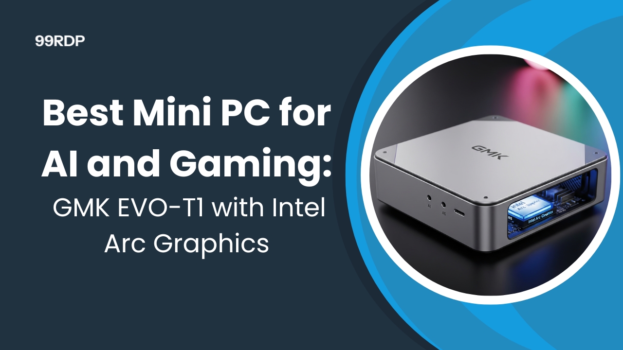 Mini PC for AI and gaming Rio Terminal + 99RDP