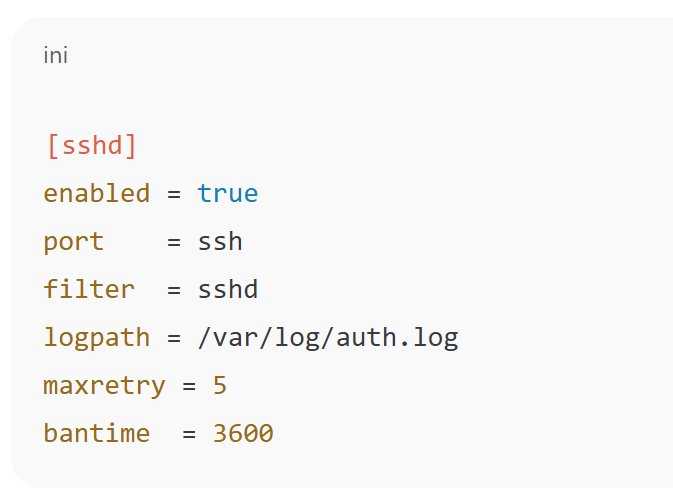 Basic SSH Protection