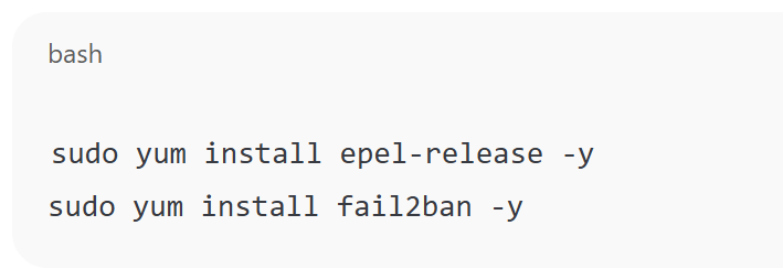 Installing Fail2ban on Centos
