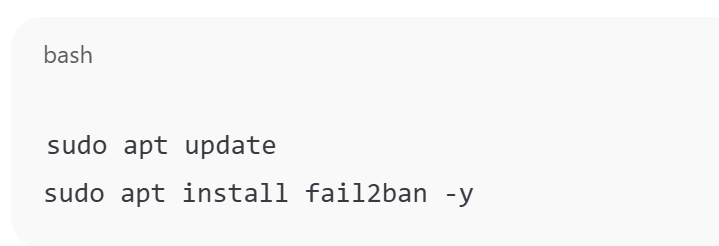 Installing Fail2ban on Ubuntu
